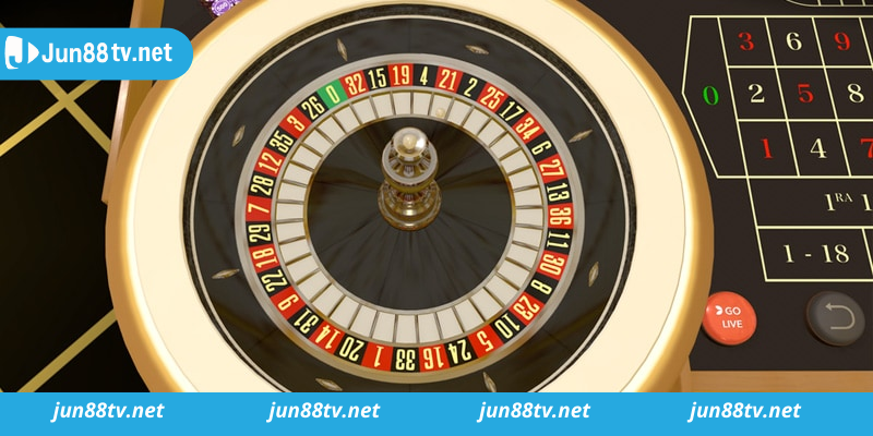 Chỉ nên chơi bàn Roulette Jun88 kiểu Pháp