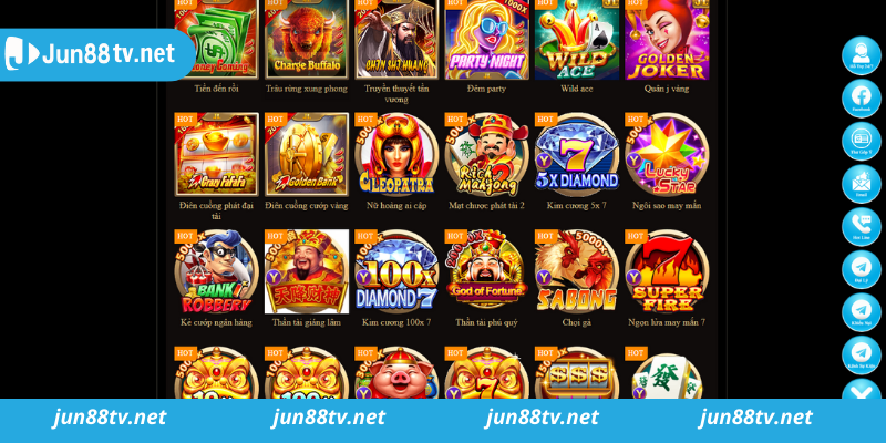 Jun88 – chơi game casino hay rút tiền có ngay